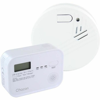 Product Set of smoke and carbon monoxide detectors Chacon base image