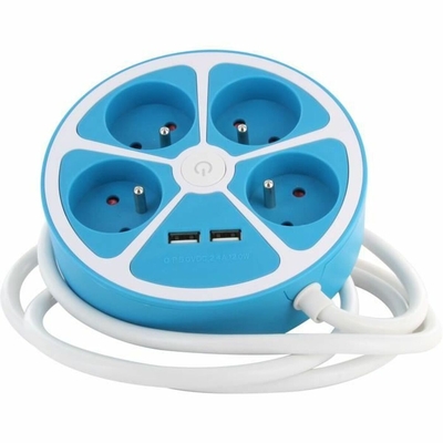 Product Πολύπριζο με 4 Πρίζες με διακόπτη Chacon 4X16 A 3680 W (1,5 m)  base image