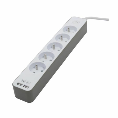 Product Πολύπριζο για Πρίζες 5 Θέσεων με Διακόπτη Chacon 49710 (1,5 m) base image