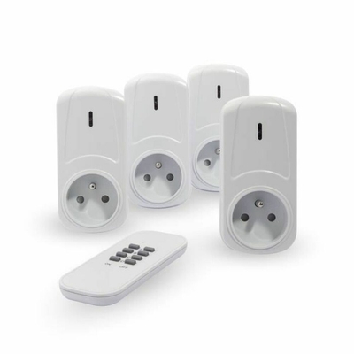 Product Μονόπριζο με Τηλεχειριστήριο Chacon (4 Μονάδες) base image