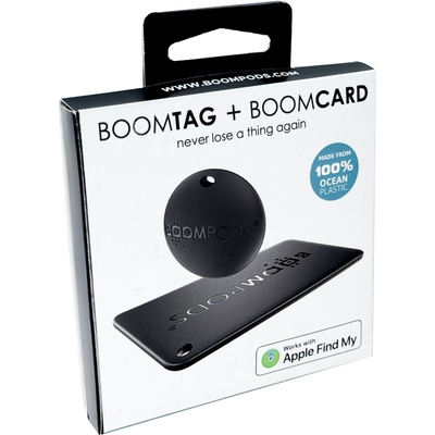 Product Tracker Boompods Tag & Card Bundle Pack Black base image