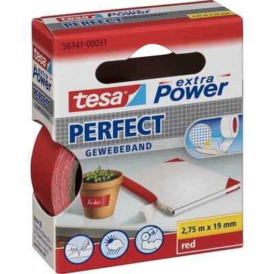Product Αυτοκόλλητη Ταινία TESA 2,75m x 19mm extra Power Red Perfekt 56341 base image
