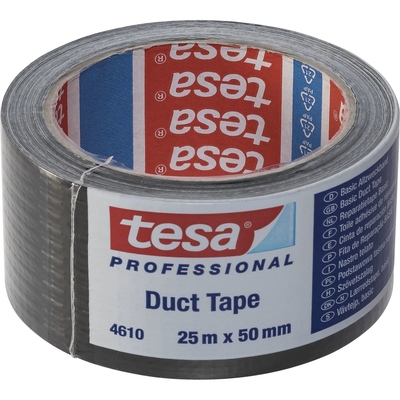 Product Αυτοκόλλητη Ταινία TESA 25m x 50mm Black 04610 base image