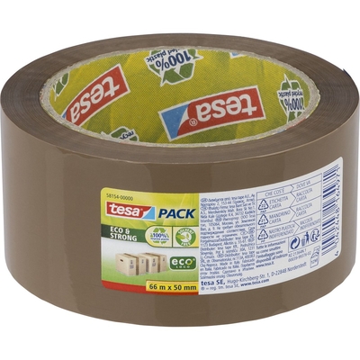 Product Αυτοκόλλητη Ταινία TESA 66m x 50mm Eco&Strong brown 58154 base image