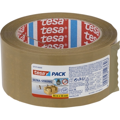 Product Αυτοκόλλητη Ταινία TESA 66m x 50mm Ultra strong brown 57177 base image