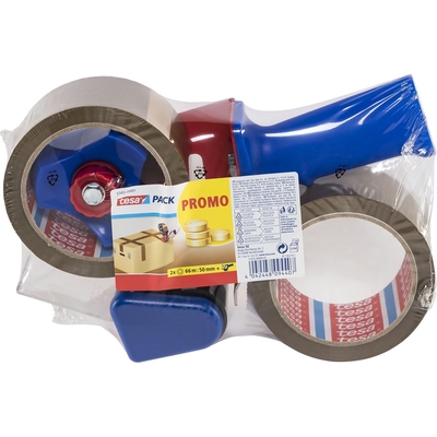 Product Αυτοκόλλητη Ταινία TESA dispenser inkl. 2 Pack. Braun 66m x 50mm base image