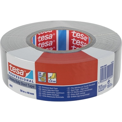 Product Αυτοκόλλητη Ταινία TESA 50m x 48mm Heavy Duty Prof. silver 04663 base image