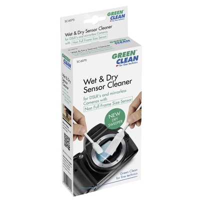 Product Καθαριστικό Φωτογραφικών Μηχανών Green Sensor- wet + dry non full size base image