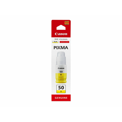 Product Μελάνι Canon GI-50 Y yellow base image