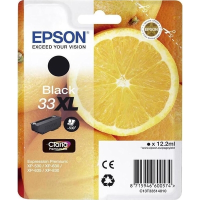 Product Μελάνι Epson Black XL Claria Premium 33 T 3351 base image