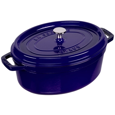 Product Κατσαρόλα Staub Oval Cocotte, 29cm cast iron, dark blue base image