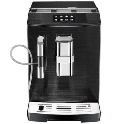 Product Καφετιέρα Espresso Acopino Modena ONE TOUCH brushed INOX Black base image