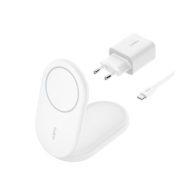 Product Ασύρματος Φορτιστής Belkin BOOST 15W incl. USB-C wh.WIB007vfWH base image