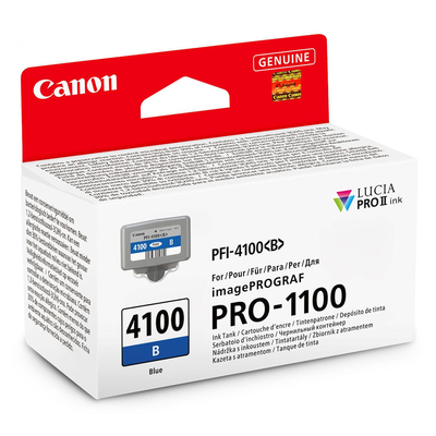 Product Μελάνι Canon PFI-4100 B blue base image