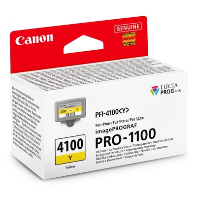 Product Μελάνι Canon PFI-4100 Y yellow base image