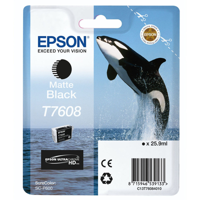 Product Μελάνι Epson matte Black T 7608N base image