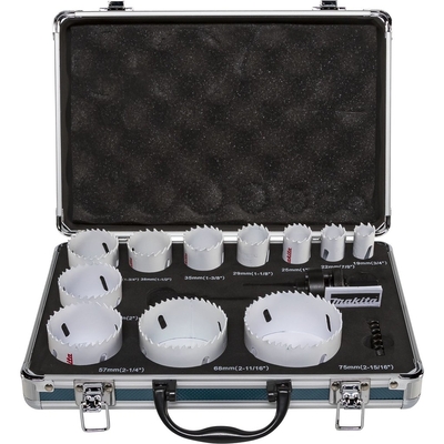 Product Ποτηροτρύπανα Makita D-47298 BIM Hole Saw Set 14 pieces base image