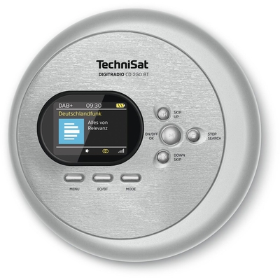 Product Φορητό CD Player Technisat DigitRadio CD2GO BT silber base image