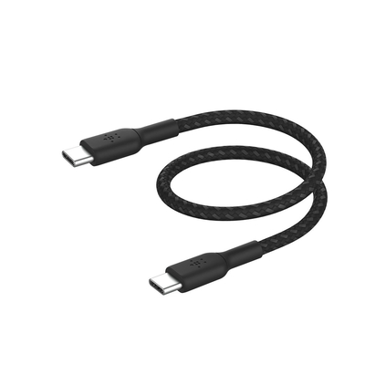 Product Καλώδιο USB Belkin braided USB-C/USB-C 15cm sw.CAB004BT0MBK base image