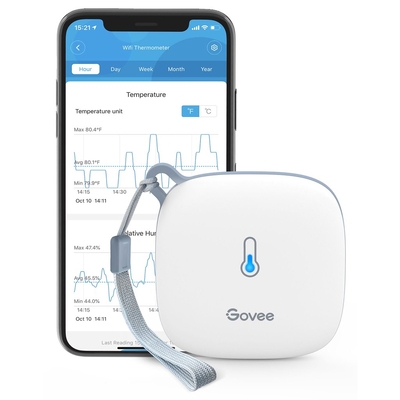 Product Θερμόμετρo & Υγρασιόμετρo Χώρου Govee - WiFi base image