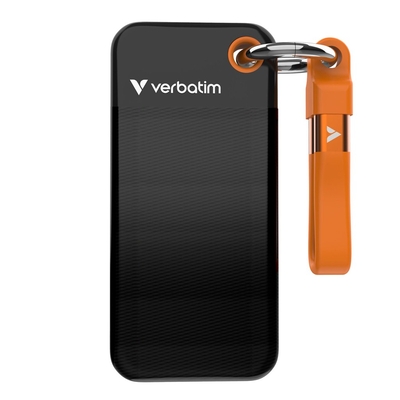 Product Εξωτερικός Σκληρός Δίσκος 1TB Verbatim Pocket SSD USB 3.2 Black/Orange 32193 base image