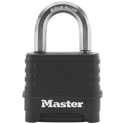 Product Λουκέτο Master Lock Combination Zinc 56mm Black M178EURDLF base image