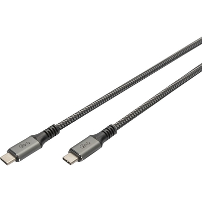 Product Καλώδιο USB Digitus 4.0 Typ-C 3m AL-Case PP braid 4K/60Hz PD3.0 base image