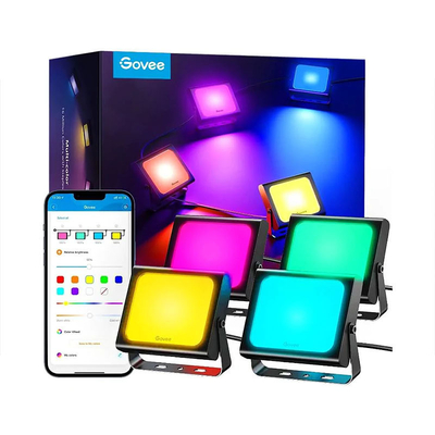 Product Προβολέας LED Govee - Smart Outdoor Flood Lights 4 Pack base image