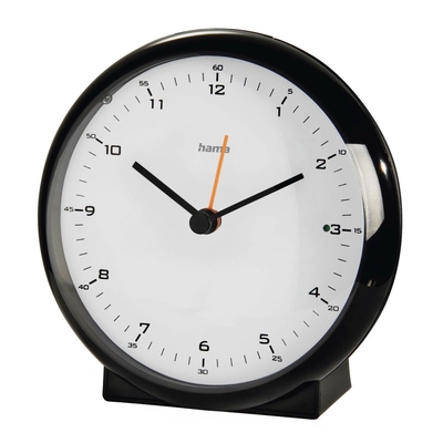 Product Επιτραπέζιο Ρολόι Hama Elegance Pro Ticken, Black 186317 base image