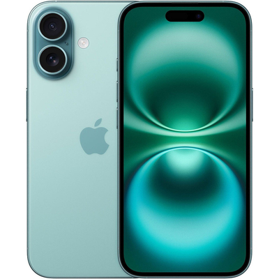 Product Smartphone Apple Iphone 16 Plus 256Gb Teal Mxy53Sx/A base image