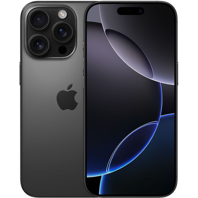 Product Smartphone Apple Iphone 16 Pro Max 256Gb Black Titanium Mywv3Zd/A base image