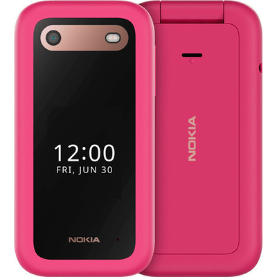 Product Κινητό Nokia 2660 Flip Ds 4G Pop Pink (Αγγλικό μενού) base image