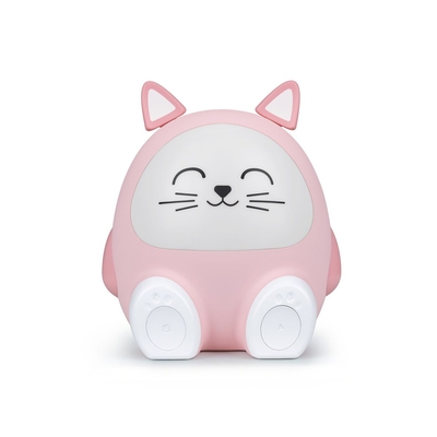 Product Φορητό Ηχείο Bluetooth BigBen Kids With Night Light Cat Shape Pink Btkidscat base image