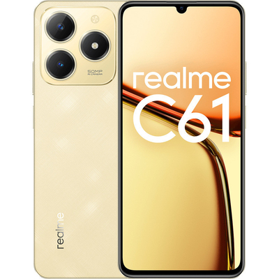 Product Smartphone Realme C61 6+128Gb Ds 4G Gold Oem base image