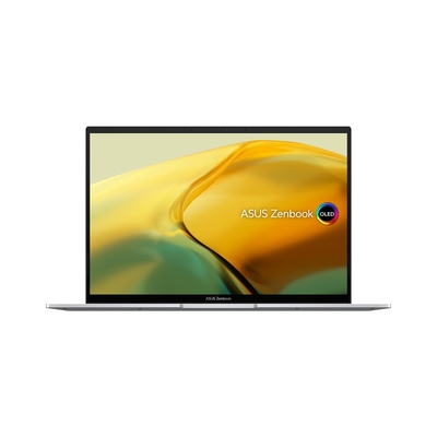 Product Laptop Asus 14" Zenbook 14 OLED UX3402VA-IS94T Intel Core i9 i9-13900H Touchscreen 16GB LPDDR5 1TB SSD Windows 11 Home Silver(US Keyboard) base image