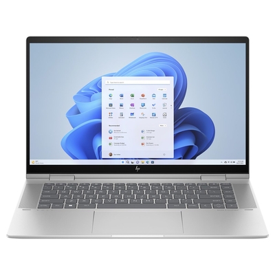 Product Laptop HP 15.6" ENVY x360 15-FE0053D Intel Core i7 i7-1355U Hybrid 2-in-1 Touchscreen 16GB LPDDR5 512GB SSD Windows 11 Home Silver base image