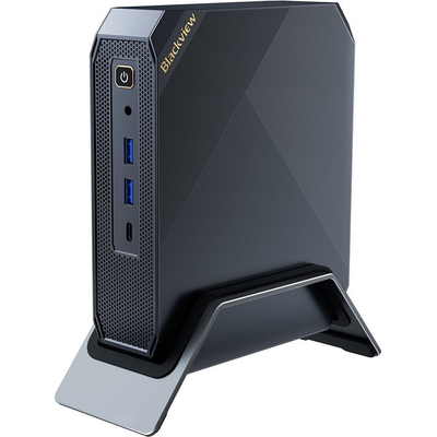 Product Mini Pc Blackview Six-Core Gen11 Intel I9-11900h 16gb Ram 1tb M.2 Ssd Win11 Pro Black base image