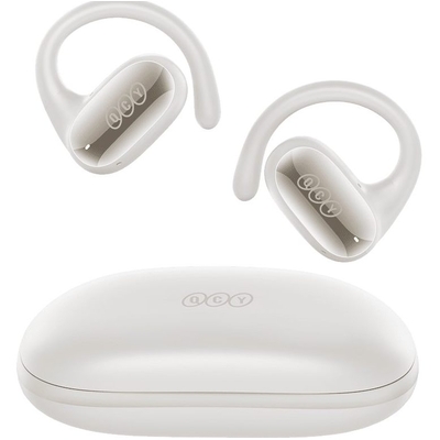 Product Bluetooth Headset QCY Crossky GTR 2 White Open Ear Sports Headset Air Conduction TWS ENC Call IPX5 base image