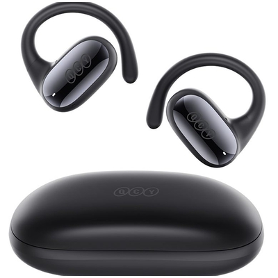 Product Bluetooth Headset QCY Crossky GTR 2 Black Open Ear Sports Headset Air Conduction TWS ENC Call IPX5 base image