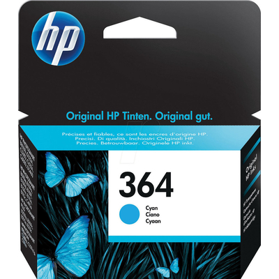 Product Μελάνι HP Inc. No 364 Cyan base image