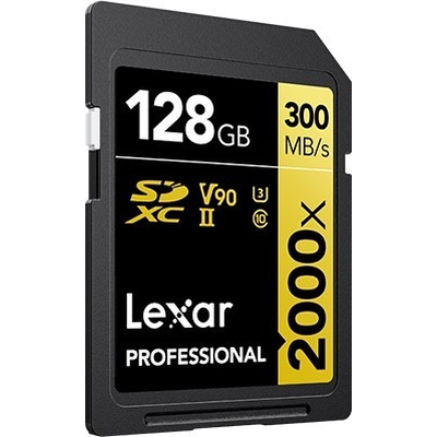 Product Κάρτα Μνήμης SDXC 128GB Lexar Professional 2000x UHS-II U3 ( 260/300 MB/s ) base image
