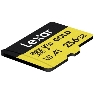 Product Κάρτα Μνήμης microSDXC 256GB Lexar Professional GOLD UHS-II A1 C10 U3 V60 base image