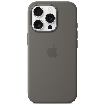 Product Θήκη Κινητού Apple iPhone 16 Pro Silicone with MagSafe stone Gray base image