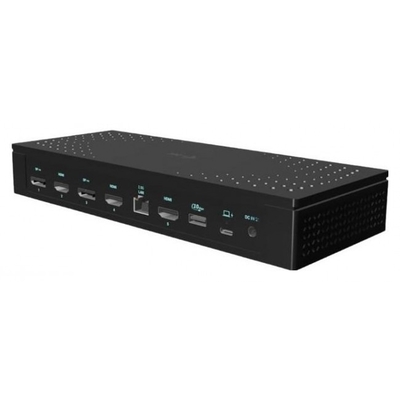 Product Docking Station i-tec Universal 5x 4K/60Hz 2xDP 3xHDMI LAN 2,5Gbps Audio 2x USB-C 100W base image