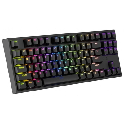 Product Πληκτρολόγιο Gaming Genesis Thor 404 TKL Black RGB Gateron Yellow Pro base image