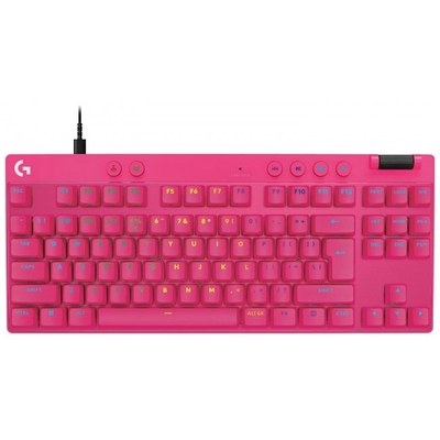 Product Πληκτρολόγιο Gaming Logitech G Pro X TKL Rapid Magenta base image
