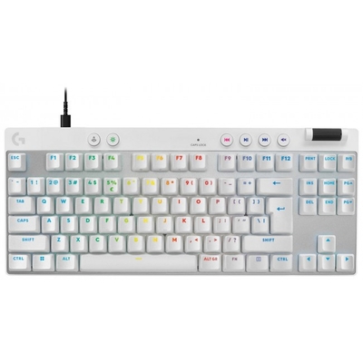 Product Πληκτρολόγιο Gaming Logitech G Pro X TKL Rapid White base image