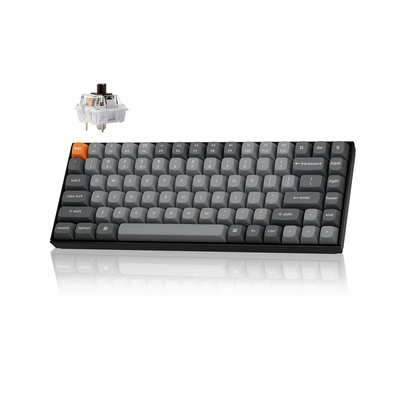 Product Πληκτρολόγιο Gaming Keychron K3 Max 75% Brown Switch Black base image