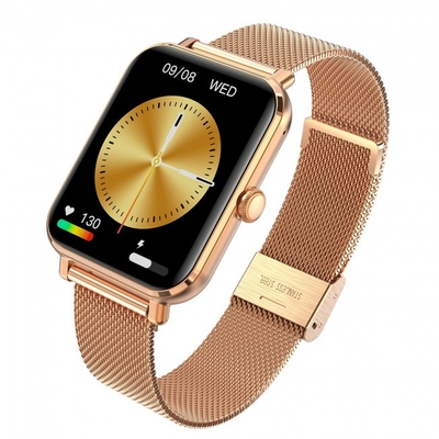 Product Smartwatch Garett GRC Classic Gold steel base image