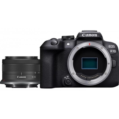 Product Φωτογραφική Μηχανή Canon EOS R10 + lens RF-S 18-45mm F4.5-6.3 IS STM base image